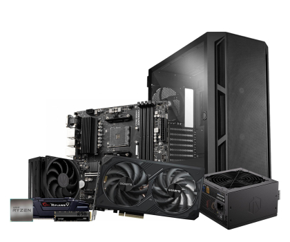 Desktop Polecany zestaw Ryzen 5 5600/16GB/1TB/RTX 5060 Ti 8GB